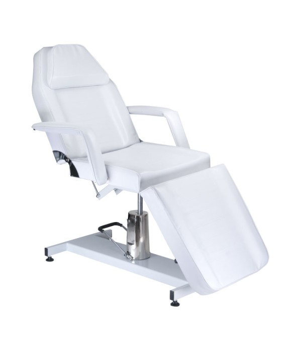 Fotel kosmetyczny hydrauliczny BW-210 biały