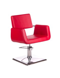 Fotel fryzjerski Vito BH-6971 czerwony