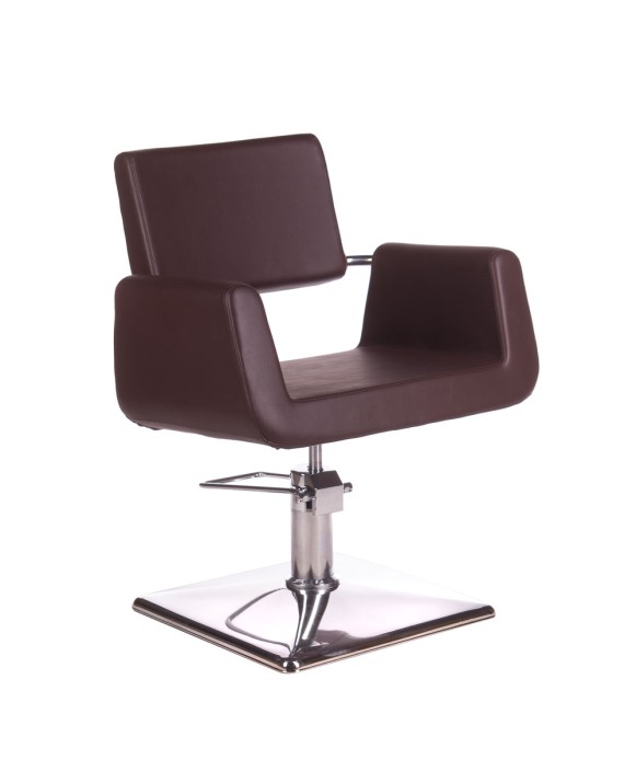 Fotel fryzjerski Vito BH-6971 brązowy