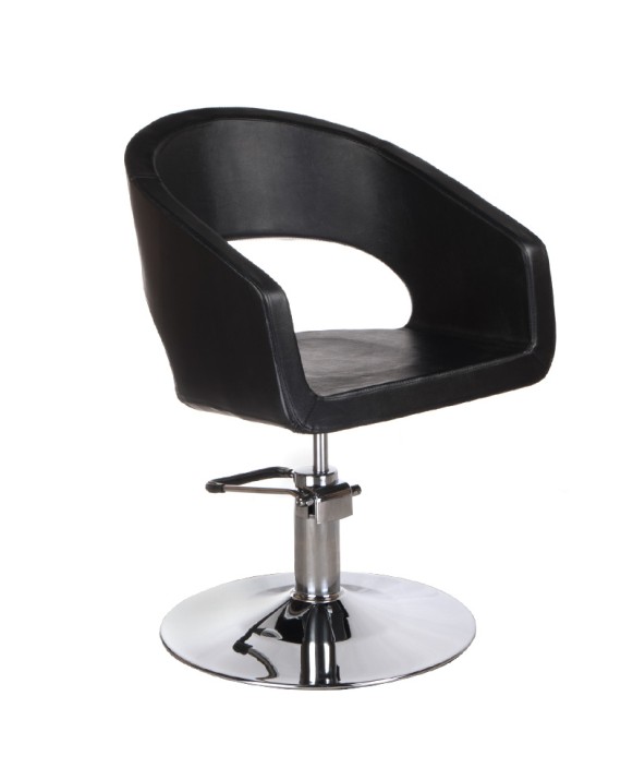Fotel fryzjerski Paolo BH-8821 czarny