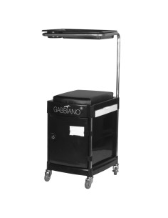 Pomocnik - taboret do pedicure 23 plus czarny