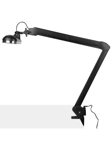 Lampa warsztatowa led Elegante 801-l z imadełkiem reg. natężenie światła czarna